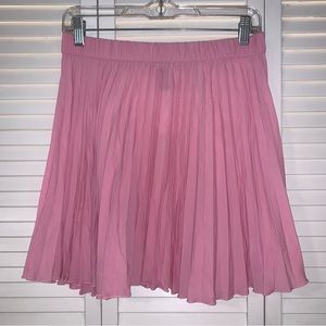 Pink Flowwy Skirt